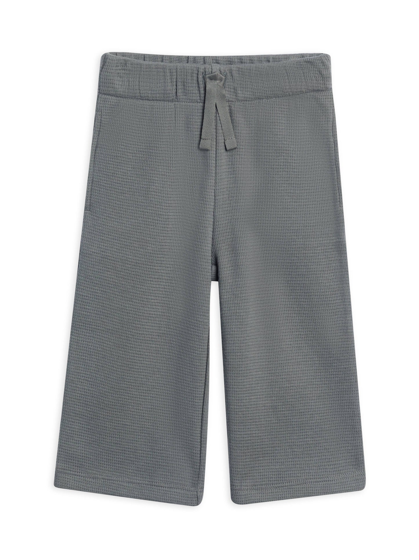 Clove Waffle Knit Straight Leg Pants