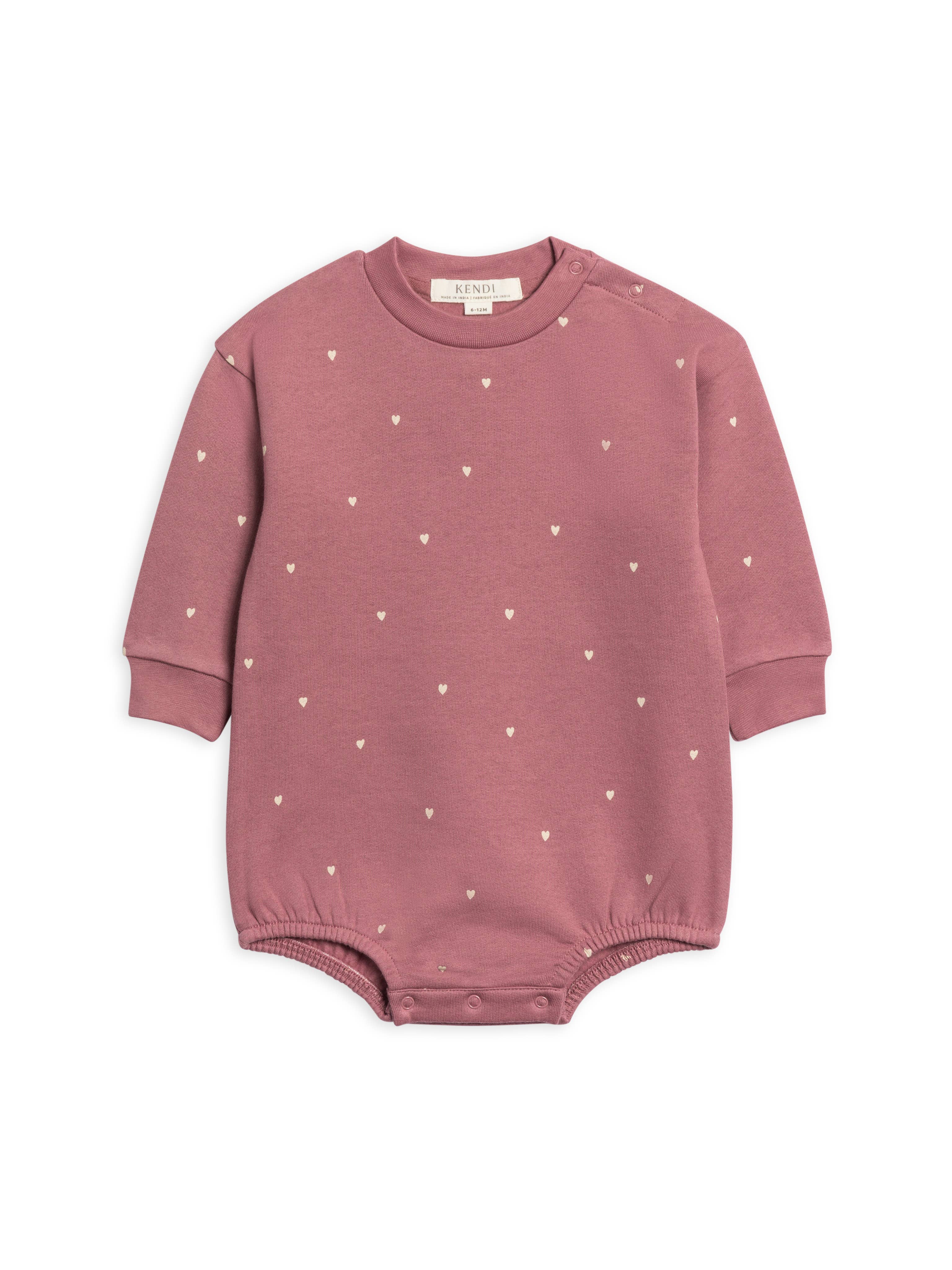 Jamie Fleece Bubble Romper