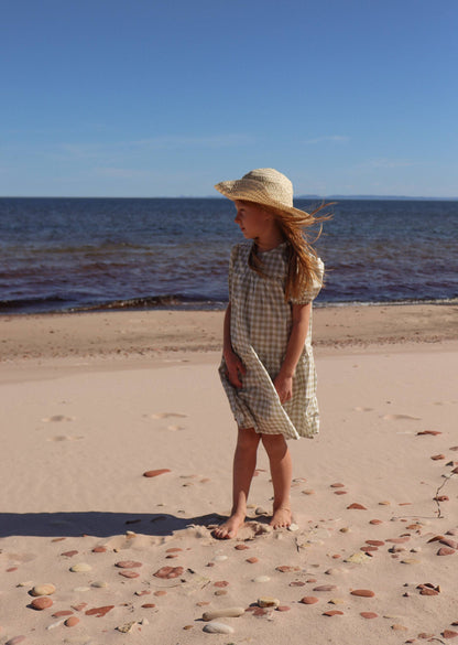 The Honey Gingham Toddler Dress w/ Matching BLOOMERS 