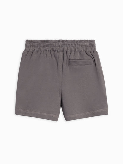 Organic Baby and Kids Dane Short - Pewter