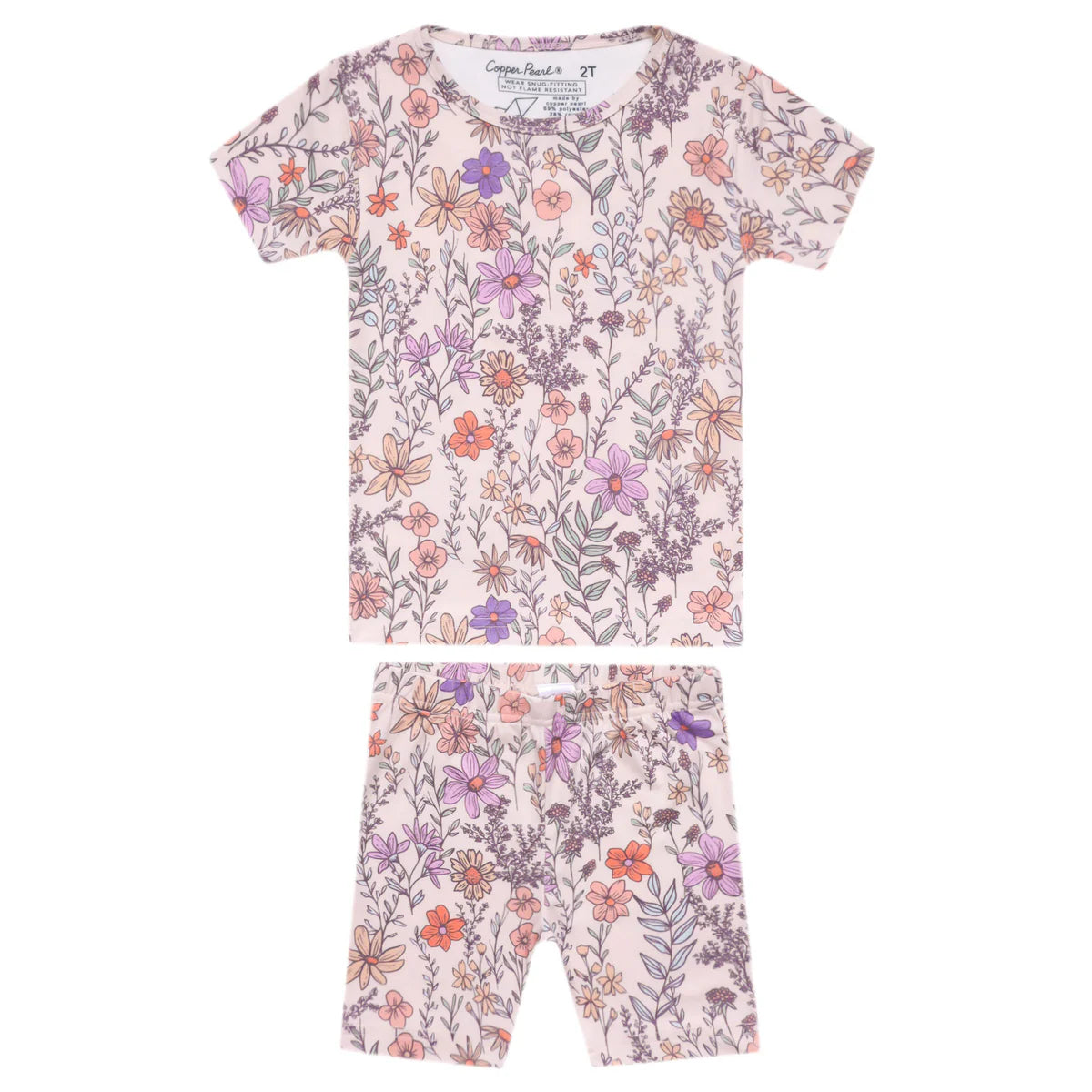 Flora 2 Piece Short Pajama Set