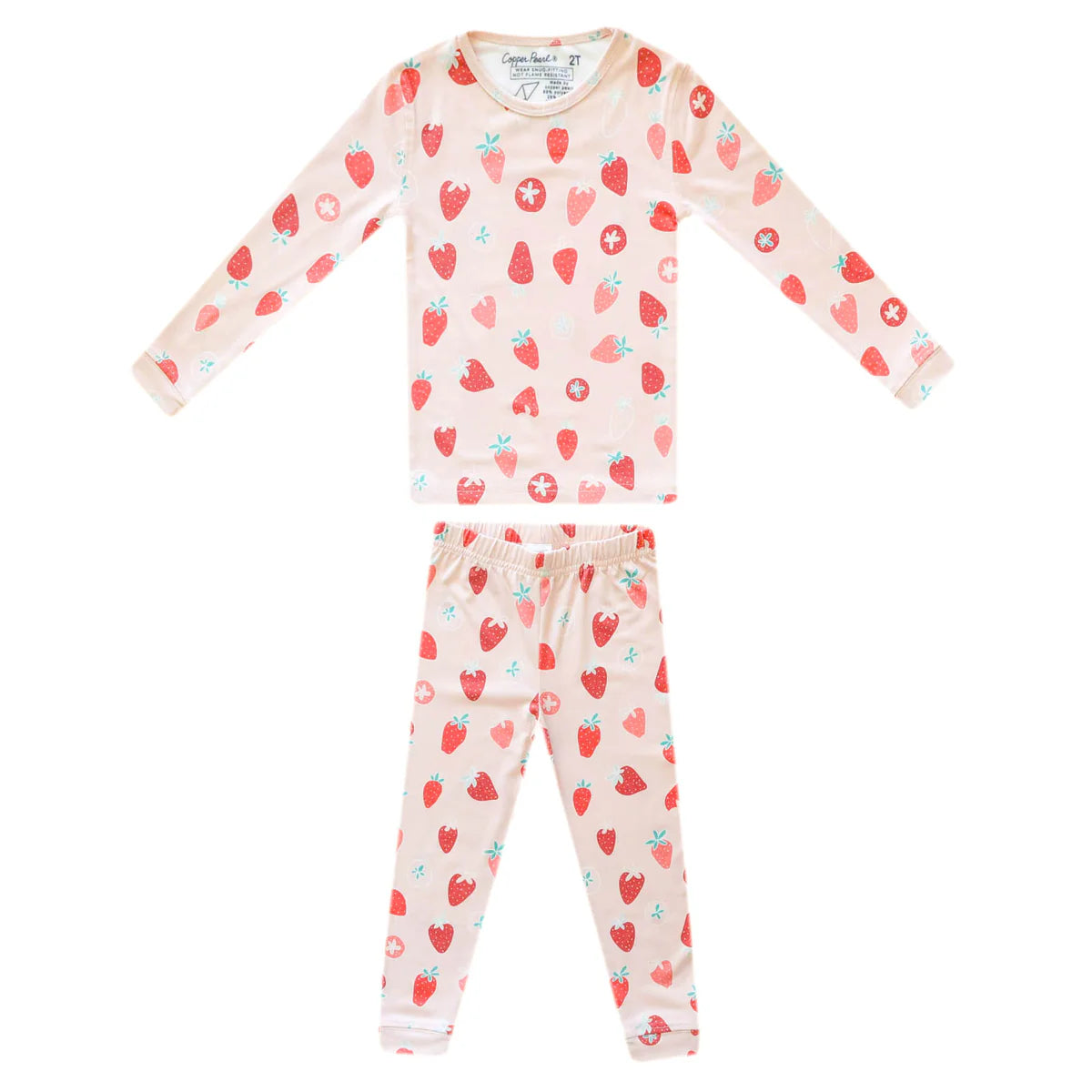 Strawberry 2 Piece Pajama Set