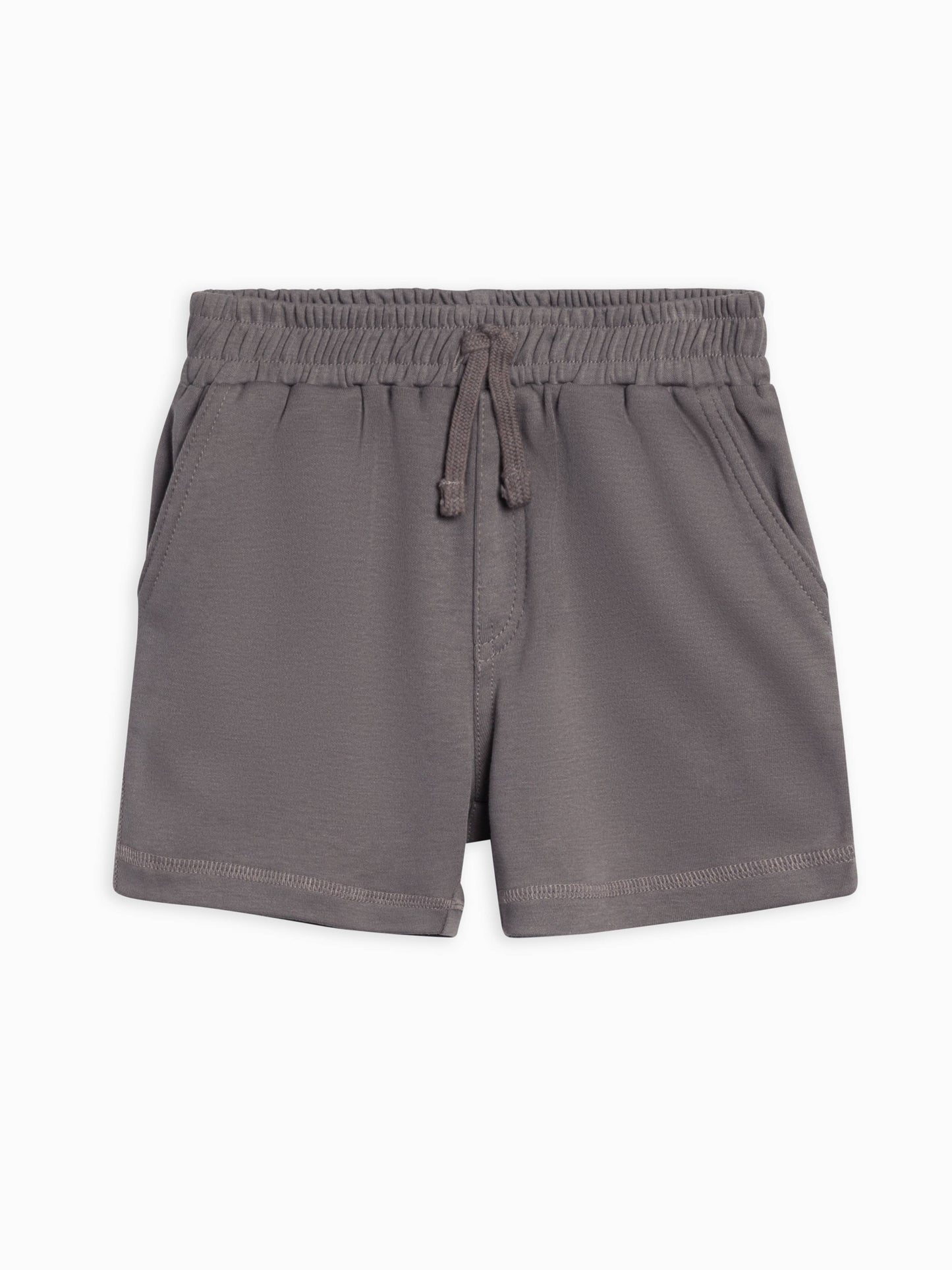 Organic Baby and Kids Dane Short - Pewter